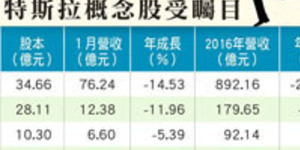 30好股放膽追-5檔受矚目特斯拉概念股和大獨家利器 營收獲利創新高股價三年漲9倍
