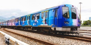 不是粉絲也瘋狂!全台首輛米奇彩繪列車登場