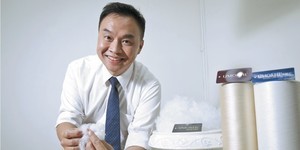 侯二仁把魚鱗變衣料 國際品牌搶下單
