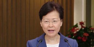 811衝突後首現身 林鄭哽咽反問:是否忍心將香港推進粉身碎骨深淵