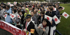 是真的!安倍國慶賀電 外交部:來自地方事務所