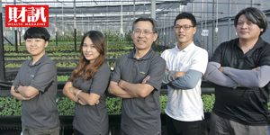 藥師中年轉行 種菜種出新創事業