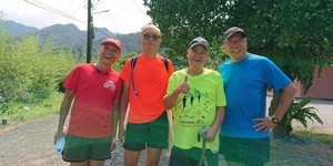 青山綠水,空谷幽蘭 謝金河:丁蘭谷跑步