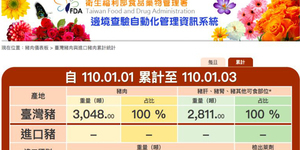 豬肉儀表板上線!進口豬肉、內臟可食部位皆「掛零」